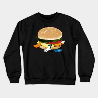 Make Donald Burger Crewneck Sweatshirt